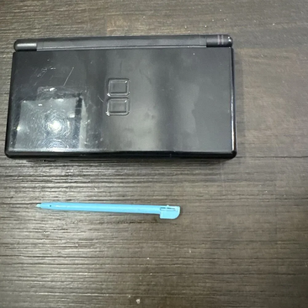 Nintendo DS Lite Handheld Onix Black Tested & Working